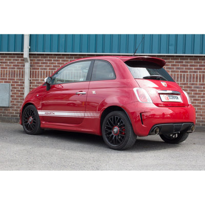 Abarth 595/695 (Garrett Turbo) Non-resonated cat-back system