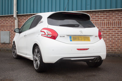 Peugeot 208 Gti 1.6T Cat-back system (non-resonated)