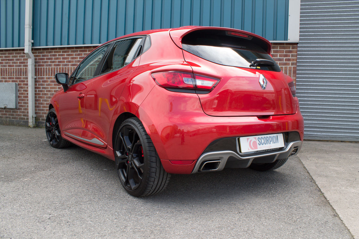 Renault Clio MK4 RS 200 EDC Secondary cat-back system (non-resonated)