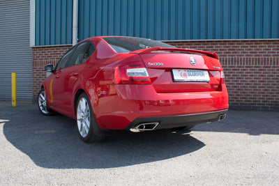 Skoda Octavia vRS 2.0 TFSi Cat-back system (resonated)