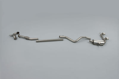 Milltek Exhaust Renault Mégane Renaultsport 225 2.0T Turbo-back excluding Hi-Flow Sports Cat with Dual GT80 LITE tailpipe (SSXRN404)