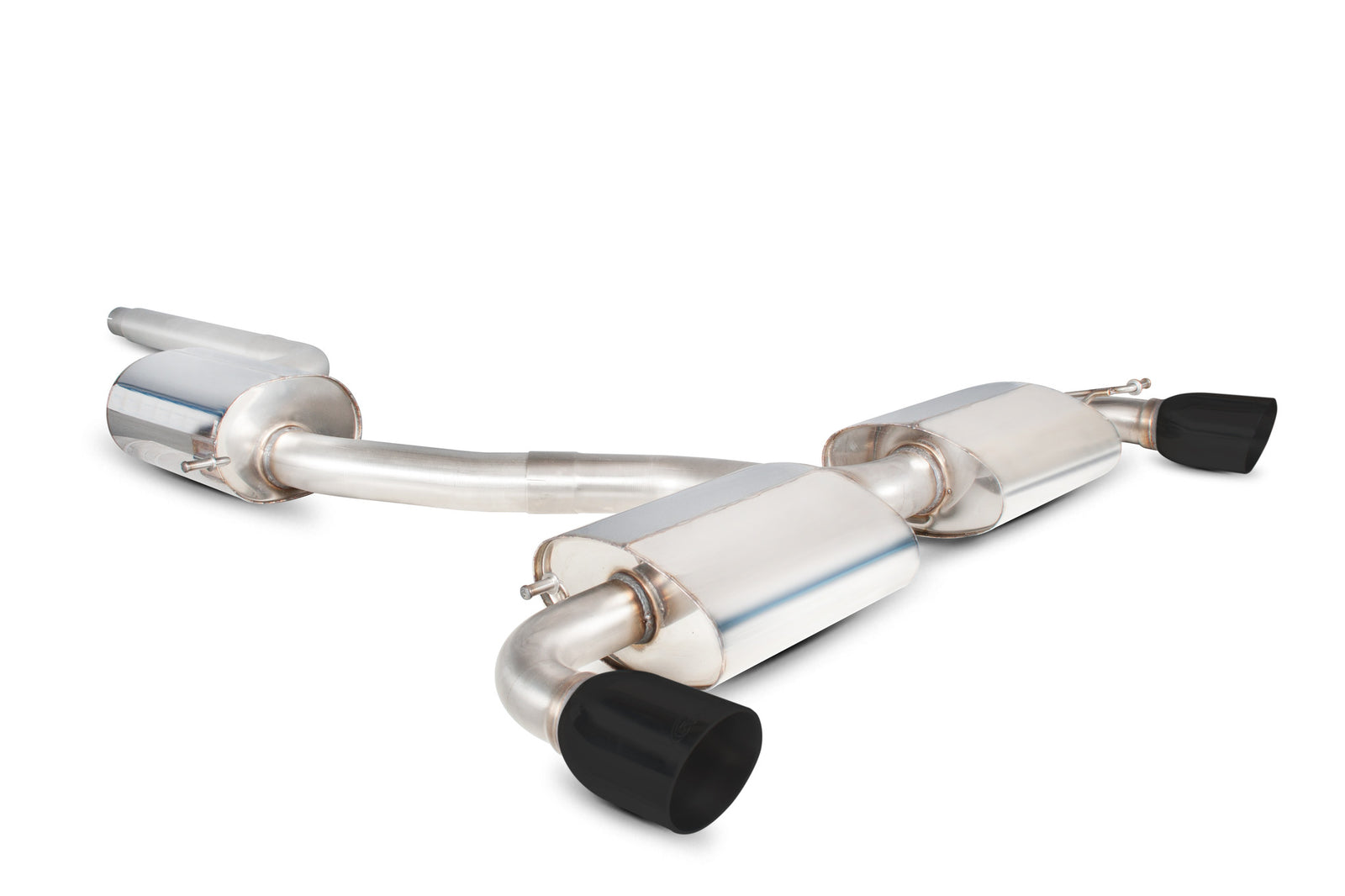 Volkswagen Scirocco R Cat-back system (resonated)