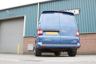 Volkswagen Transporter T5 Transporter & Caravelle SWB & LWB Cat/DPF back system (resonated)