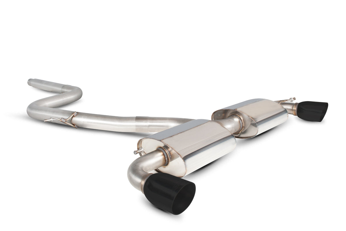 Volkswagen Scirocco R Cat-back system (non-resonated)