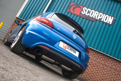 Volkswagen Scirocco R Cat-back system (non-resonated)