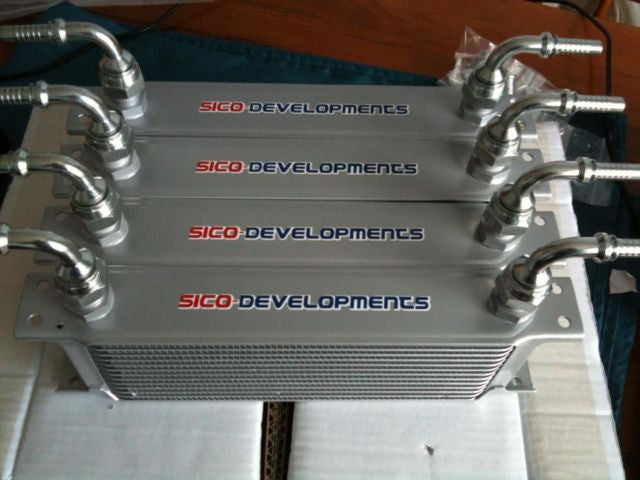 Power steering relocation kit and stage two '13 row' cooler