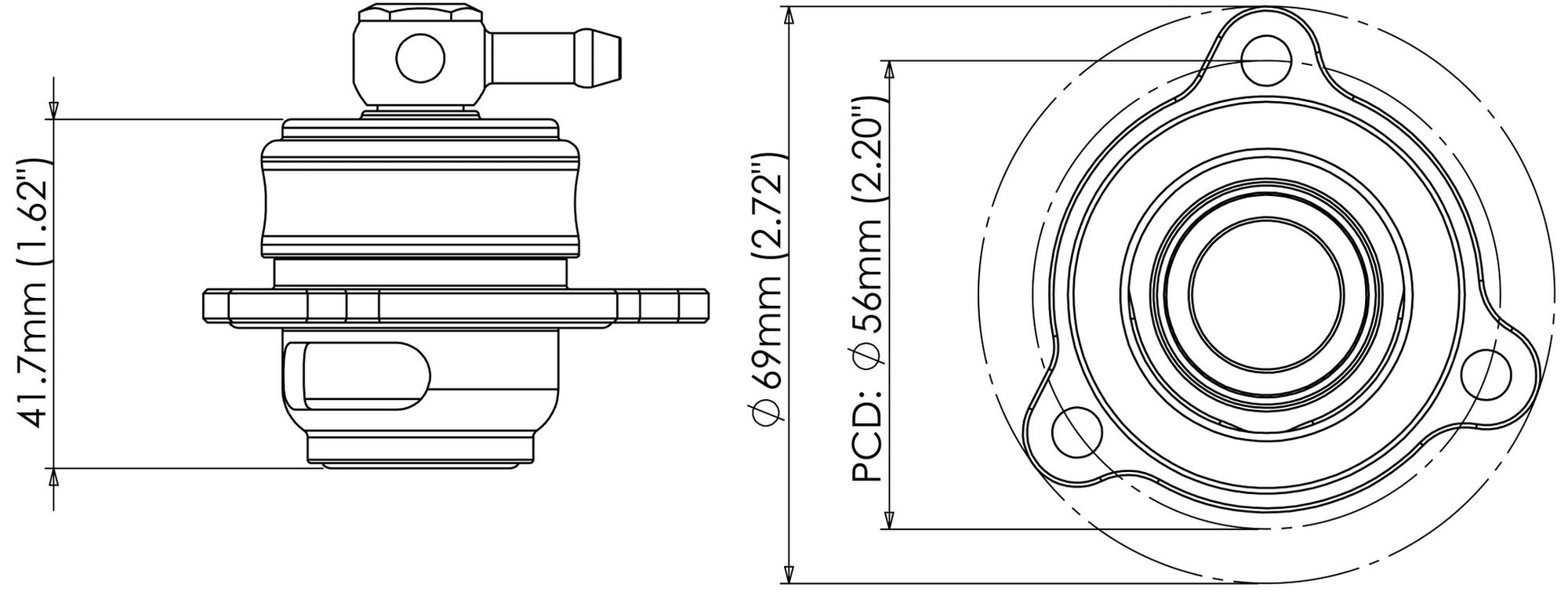 Turbo Smart Mini Cooper S R56 Kompact Shortie Plumb Back - EVR06