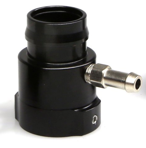 Turbosmart Boost Reference Adapter (VW Mk5 & Mk6 Golf GTI/R) (Black)