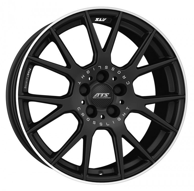 ATS Crosslight 5x108 19x8.5" ET49 in Gloss Black / Polished