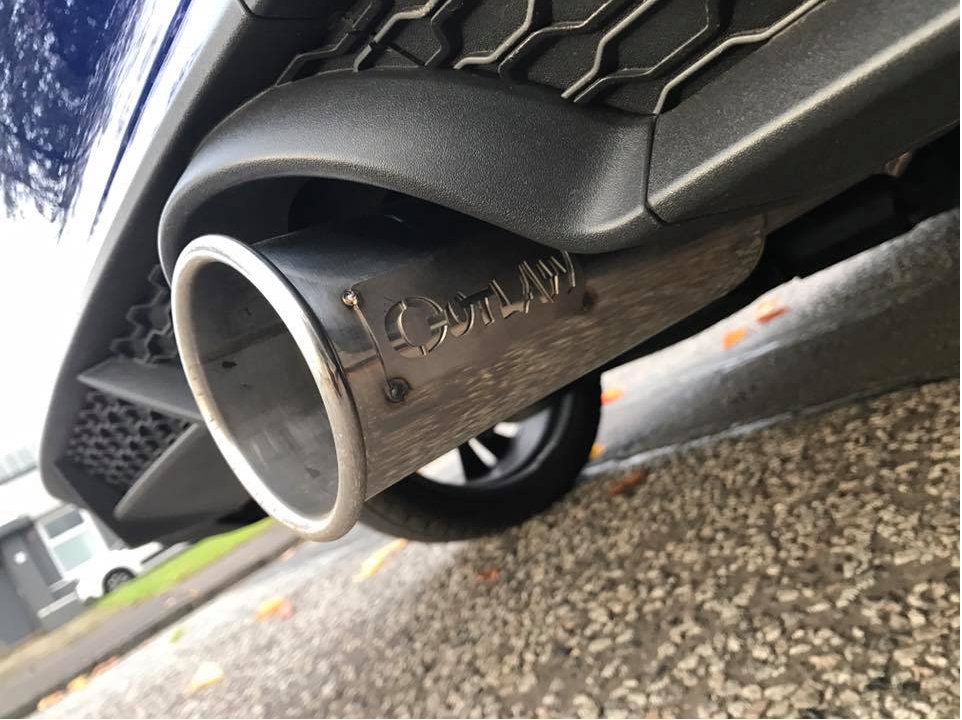 FIESTA 1.0 OUTLAW MK8 Back box delete