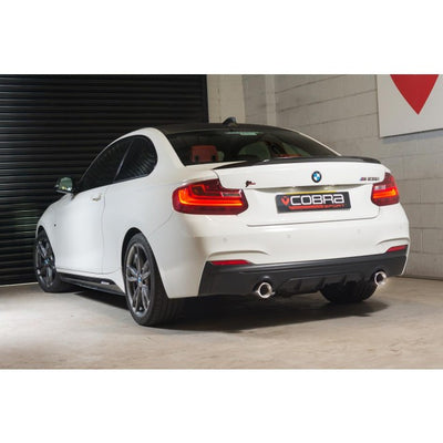 BMW M235i (F22) 2014> Cat Back Exhaust (Resonated)