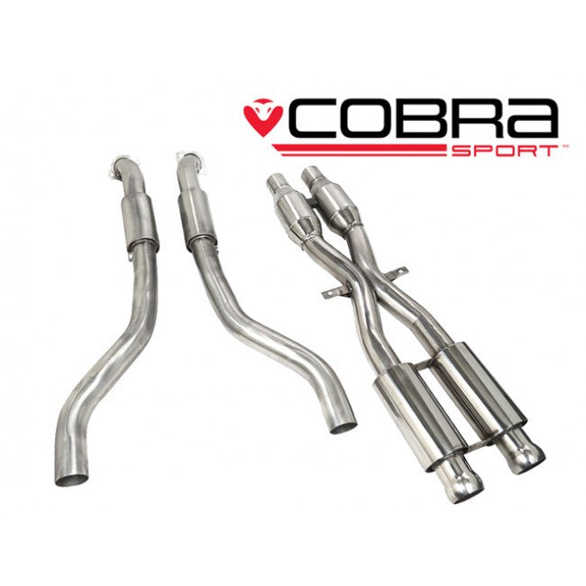 BMW M3 (E92 & E93) 2007-12 Exhaust Front Pipes with De-Cat