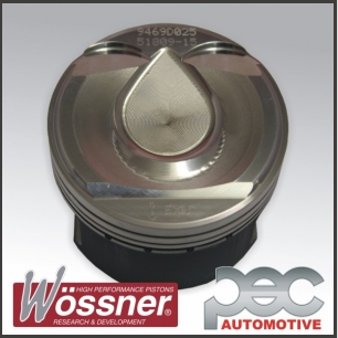 BMW Mini Cooper S R56 1.6 16v (Turbocharged 2007-Present) Wossner Forged Piston Kit With Hard anodised Crown