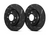 Fiesta ST Mk8 EBC USR Series Fine Slotted Front Discs (Pair)