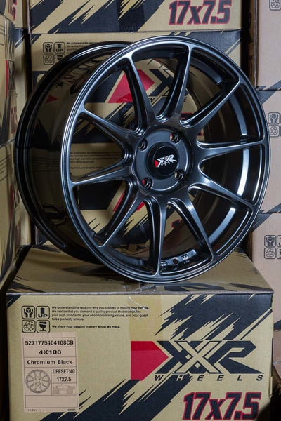 XXR 527 17x7.5" ET40 4x108