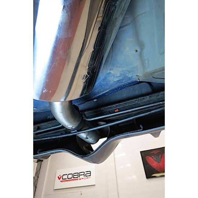Vauxhall Corsa D VXR (2007-09) Cat Back Exhaust (2.5" bore) (Resonated)