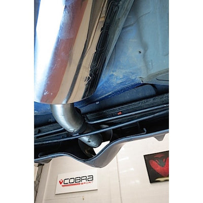 Vauxhall Corsa D VXR (2007-09) Cat Back Exhaust (2.5" bore) (Resonated)