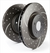Fiesta ST Mk8 EBC GD Series Slotted and Dimpled Sport Front Discs (Pair)