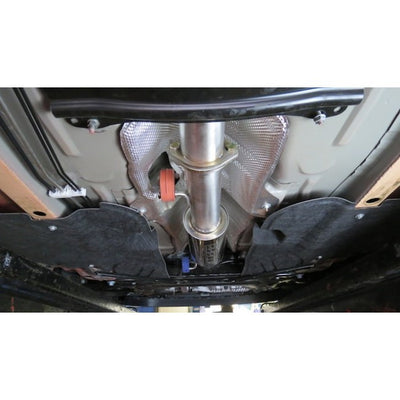 Ford Fiesta ST180 Cat Back System - 2.5" bore Non-Resonated - Twin Tailpipe