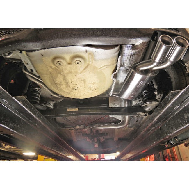 Ford Fiesta MK7.5 1.0 Ecoboost fiesta cat-back exhaust - resonated