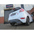 Ford Fiesta MK7.5 1.0 Ecoboost fiesta cat-back exhaust - resonated