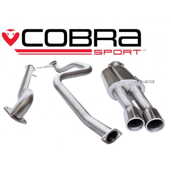Ford Fiesta MK7.5 1.0 Ecoboost fiesta cat-back exhaust - non-resonated