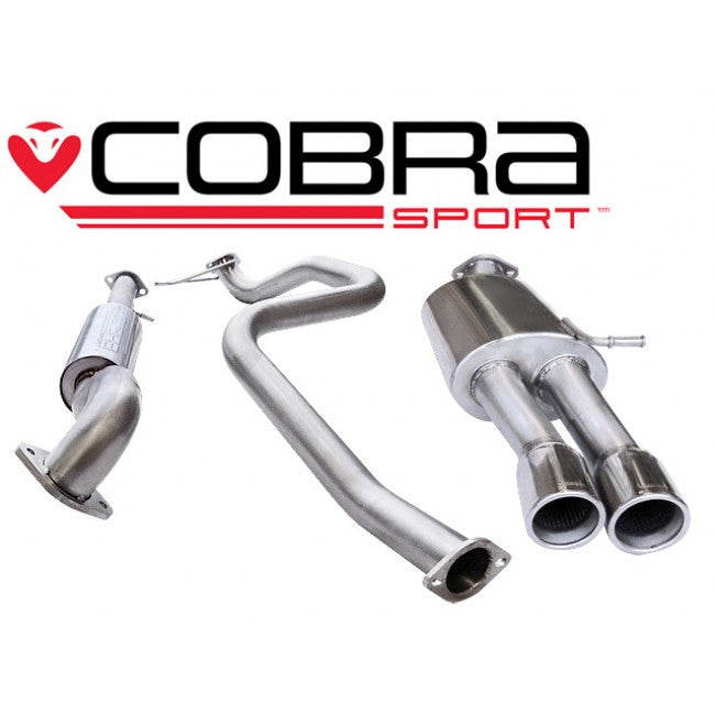 Ford Fiesta MK7.5 1.0 Ecoboost fiesta cat-back exhaust - resonated