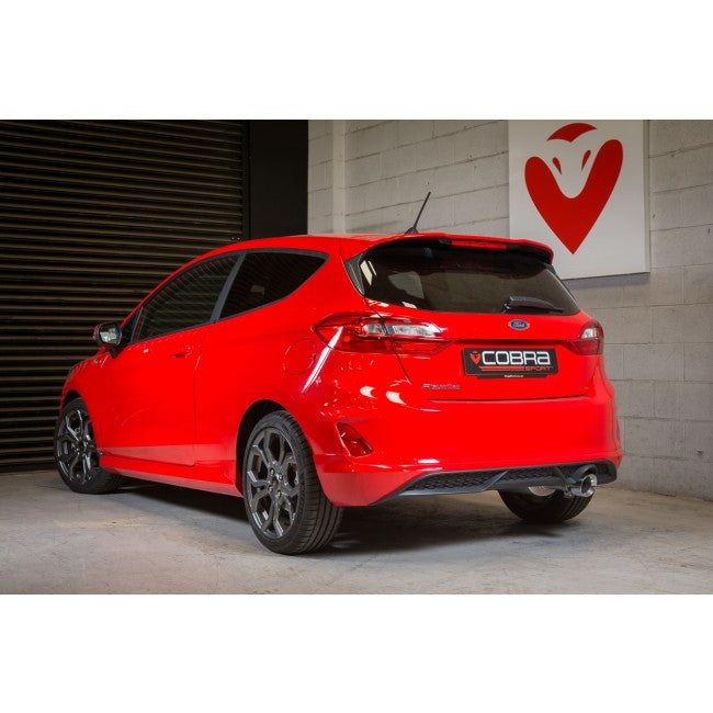 Ford Fiesta MK8 EcoBoost 1.0 ST-Line Cat Back Exhaust (Resonated)