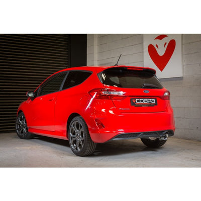 Ford Fiesta MK8 EcoBoost 1.0 ST-Line Cat Back Exhaust (Resonated)