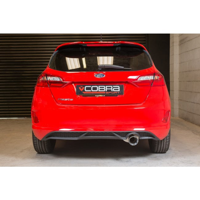 Ford Fiesta MK8 EcoBoost 1.0 ST-Line Cat Back Exhaust (Non-Resonated)