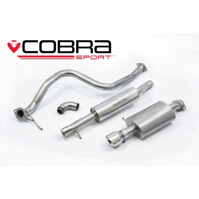 Ford Fiesta MK8 EcoBoost 1.0 ST-Line Cat Back Exhaust (Resonated)