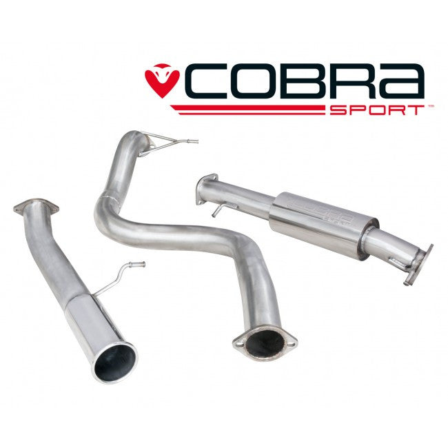 Ford Fiesta MK7 ST- Cobra Venom Cat Back Exhaust (Single Tailpipe)