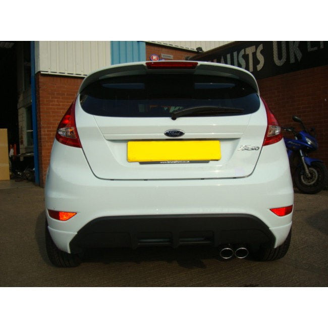 Ford Fiesta MK7 prefacelift fiesta cat-back exhaust - non-flex type