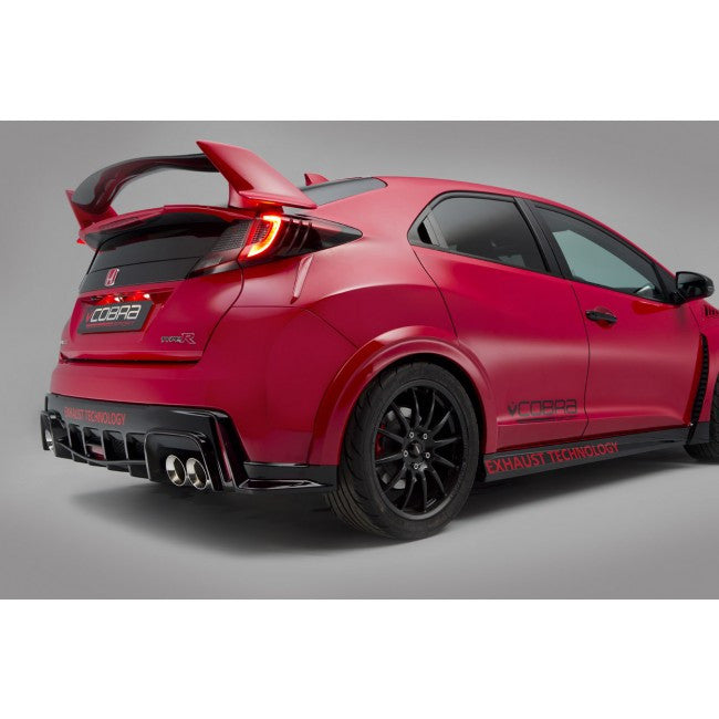 Honda Civic Type R FK2 (RHD) 2015> Cat Back Exhaust (Resonated)