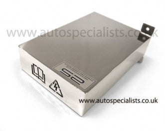 Focus ST Polished Full ECU cover for cold feed Air filter kits.