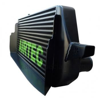 Airtec Stage 2 375bhp to 700bhp Intercooler 65mm core, Flowed end tanks + Scoop - Designed for 400+ bhp