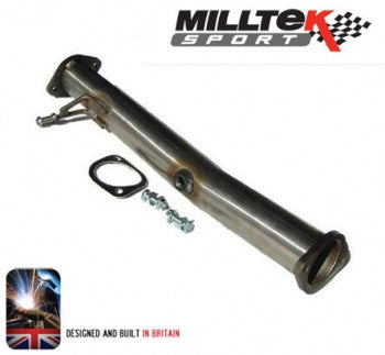 Focus RS Mk2 Milltek De Cat with 3 inch (76mm) pipework