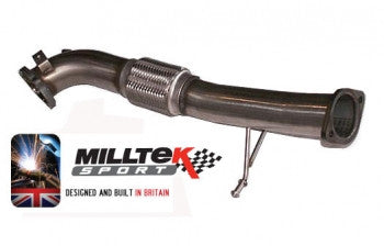 Focus ST Mk2 Milltek 3 inch (76mm) downpipe