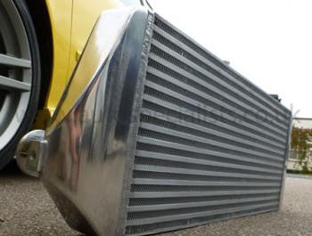 Airtec Stage 2 375bhp to 700bhp Intercooler 65mm core, Flowed end tanks + Scoop - Designed for 400+ bhp