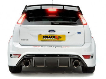 Focus RS Mk2 Milltek 200 cell Sports Cat 3 inch pipe work