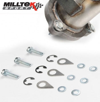 Focus RS Mk2 Milltek 3 inch (76mm) downpipe