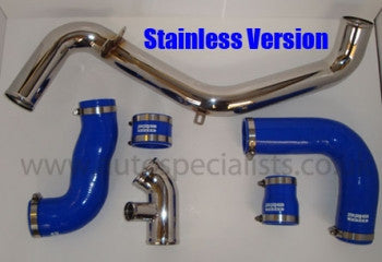 AIRTEC Focus RS Special Edition Stg2 Intercooler & 2.5inch Boost pipe upgrade in Satin Black