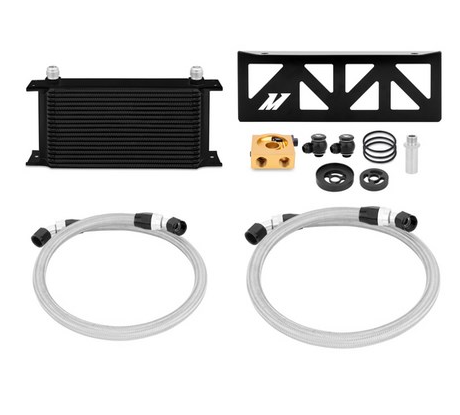 Mishimoto Black Thermostatic Oil Cooler Kit - Toyota GT86
