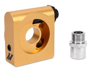 Mishimoto M22 X 1.5 Sandwich Plate with Rear-Mounted Thermostat