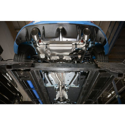 Ford Focus RS MK3 - Turbo Back Exhaust (Non-resonated / Valveless / with Sports Cat)