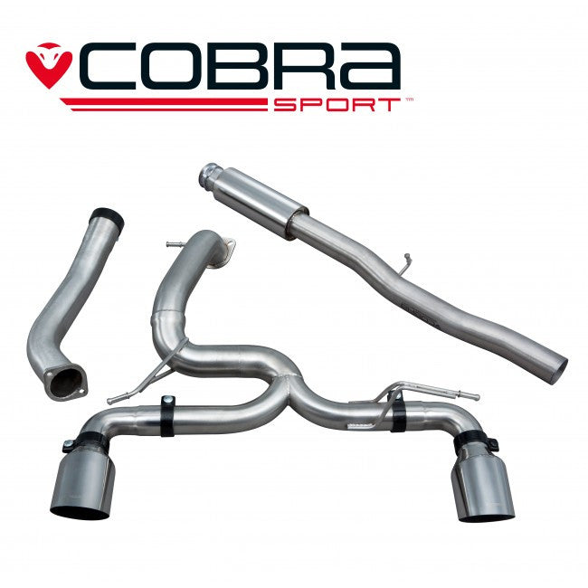 Ford Focus RS MK3 - Cobra Cat Back Exhaust (Venom Range / Valveless)