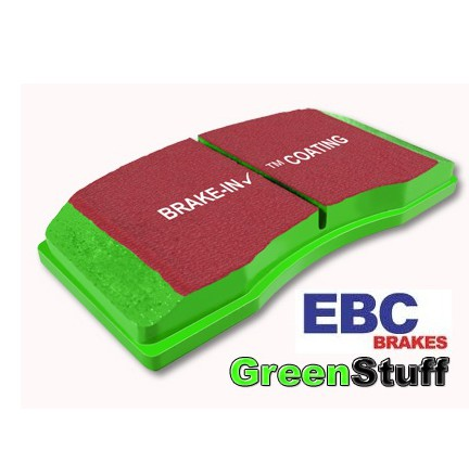 Fiesta ST Mk8 EBC Greenstuff 2000 Series Sport Brake Pad Rear Set