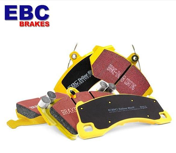 Fiesta ST Mk8 EBC Yellowstuff 4000 Series Street and Track Brake Pad Rear Set