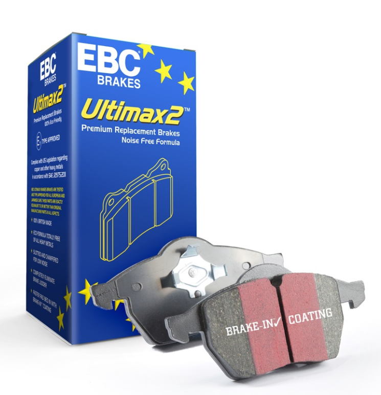 Fiesta ST Mk8 EBC Ultimax OE Replacement Brake Pad Rear Set