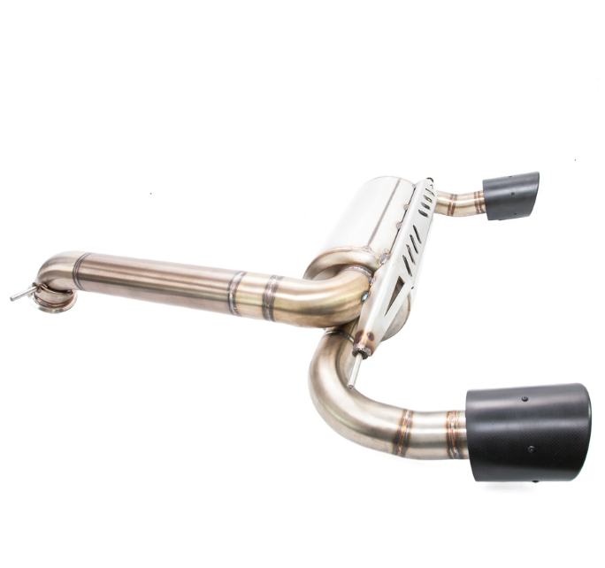 Ford Focus RS Mk3 Performance Stainless Steel Cat Back Exhaust System with Carbon Fibre Tails